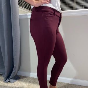 Maroon Dress Pants [Old Navy, size 8/10]
